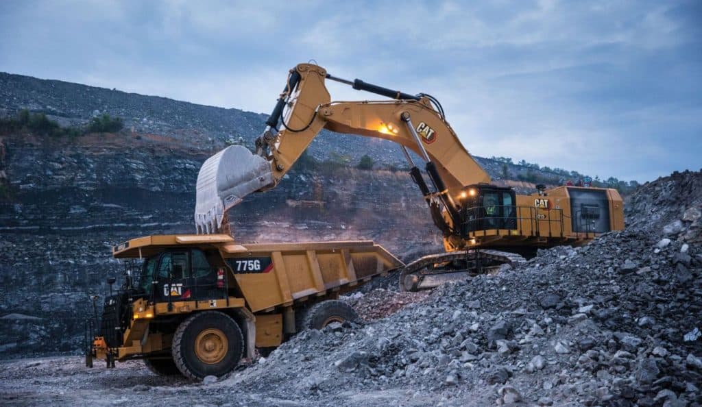 The Cat® 6015 Hydraulic Shovel.