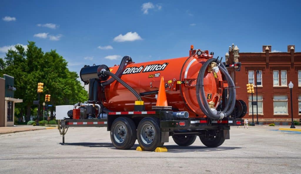 MV12 mud vacuum excavator from Ditch Witch
