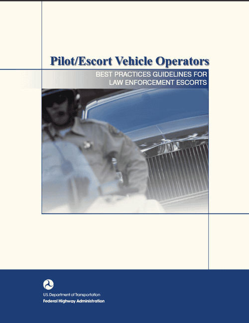 Law enforcement escort best practices guidelines cover