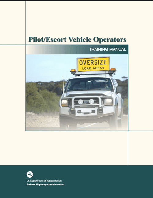 Pilot/Escort Vehicle Operators student study guide cover
